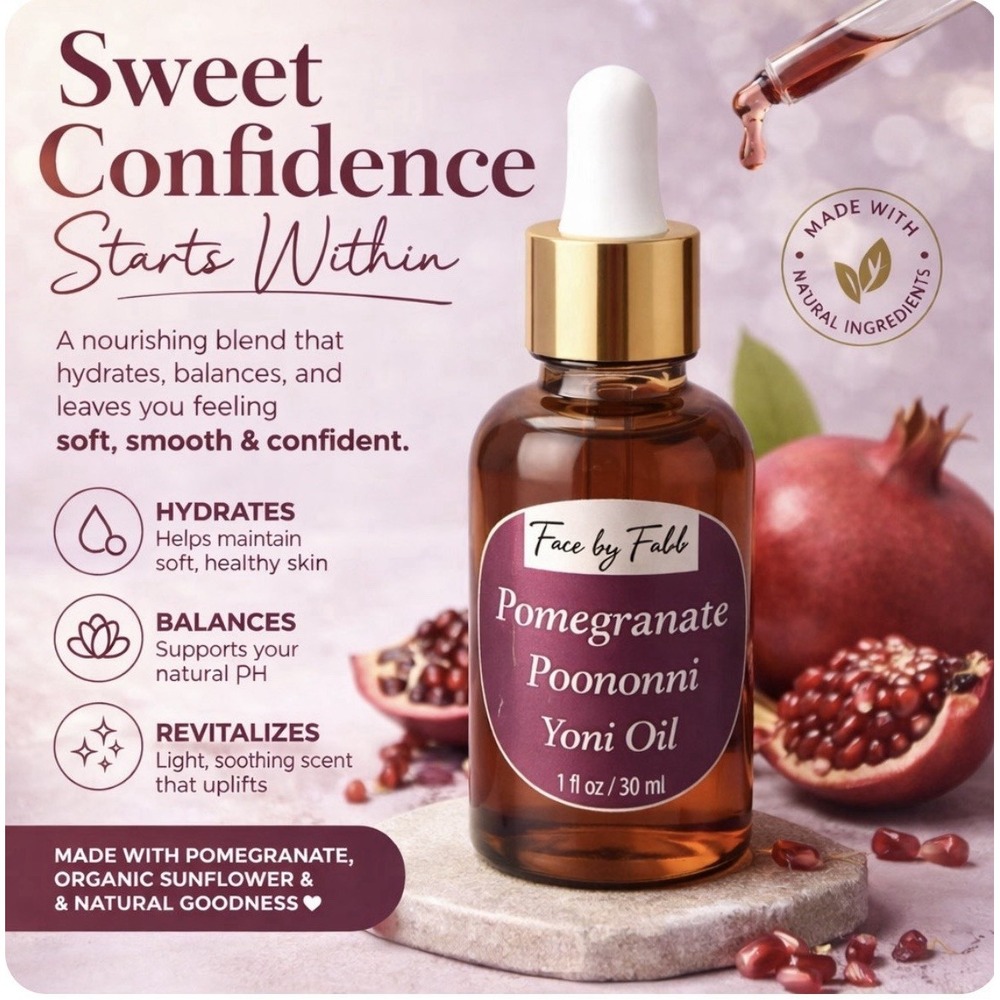 By Fabb Pomegranate Poononni Yoni Oil